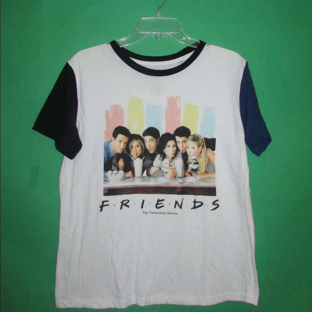 Macy’s White “Friends” Graphic Tee